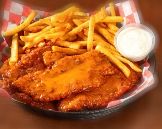 Buffalo Tender Platter W/FF.