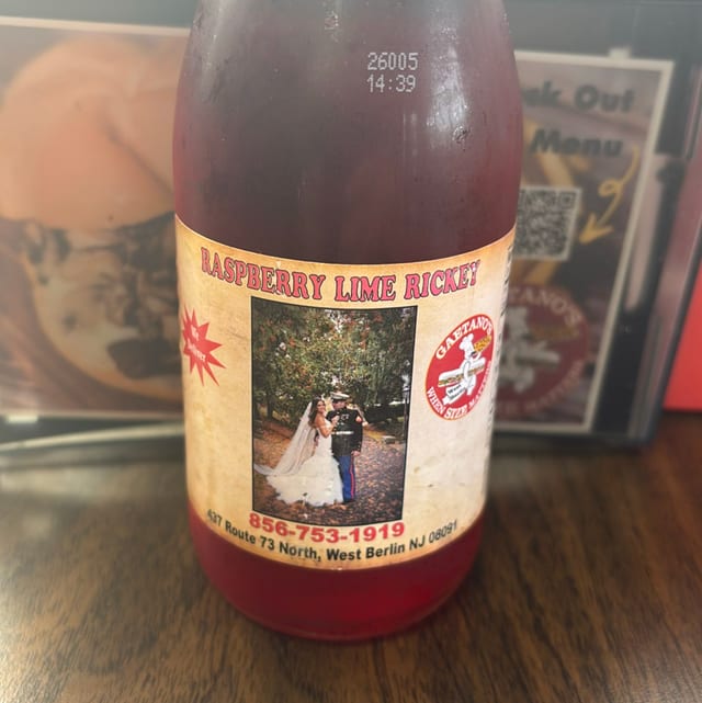 Rasberry lime ricky.