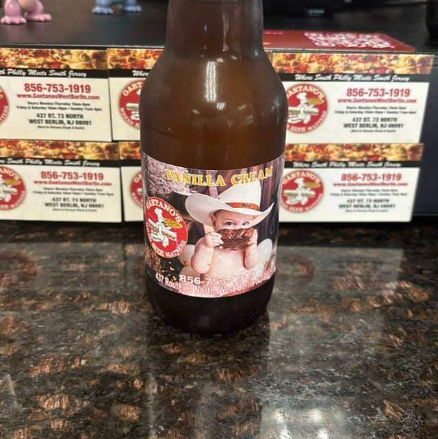 Vanilla Cream Soda.