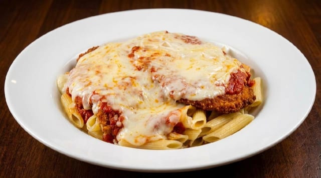 Chicken Parm Dinner.