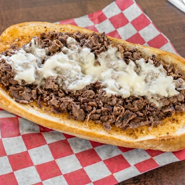 Cheese Steak Tray.